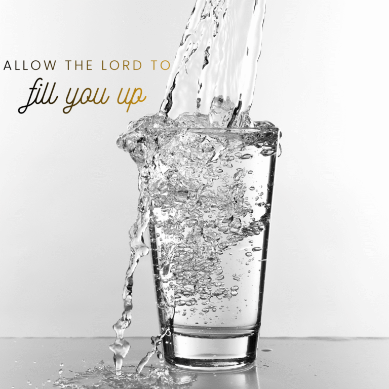 Fill you up, full cup